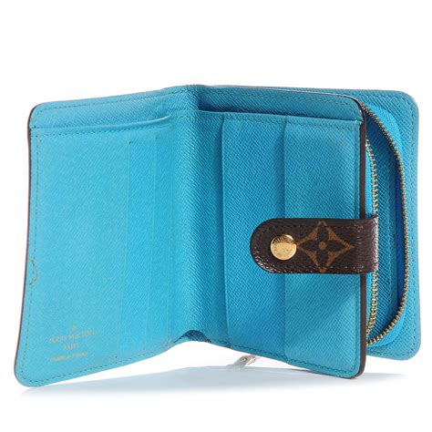 lv wallet blue inside